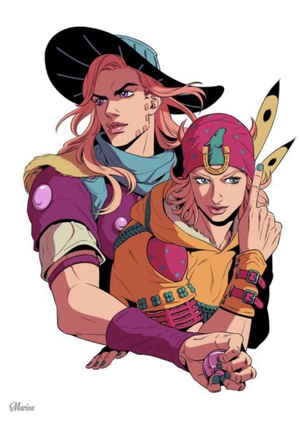 Jojo’s Bizarre Adventure – GyJo doujinshis